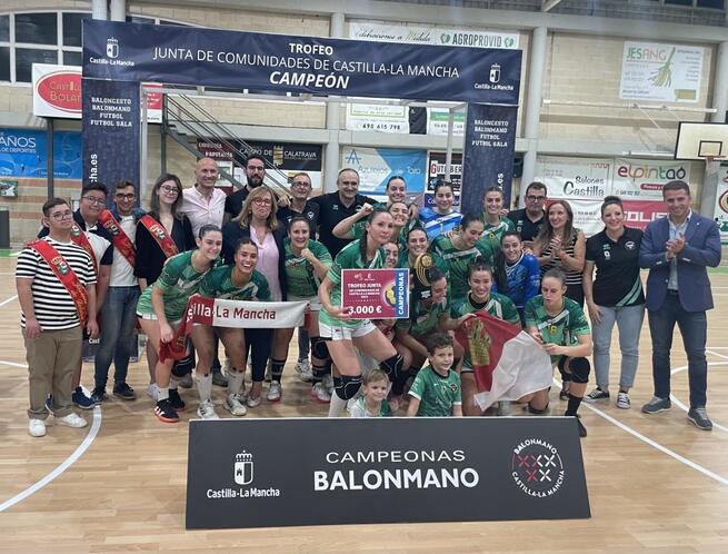 Las licencias de balonmano femenino en Castilla-La Mancha crecen en los últimos ocho años por encima de la media nacional
