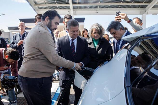 Inaugurada en Daimiel la estación de carga ultrarrápida más potente de Castilla-La Mancha