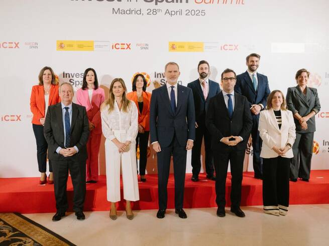 Castilla-La Mancha, presente en el foro global de captación de inversión extranjera Invest in Spain Summit que ha inaugurado el rey Felipe VI