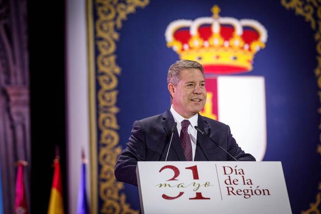 García-Page critica el "todo vale" en política y defiende Castilla-La Mancha como región "limpia y sin complejos"