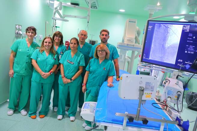 La Unidad de Hemodinámica y Cardiología Intervencionista del Hospital de Cuenca supera los 2.000 cateterismos