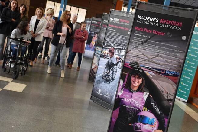 La exposición ‘Mujeres deportistas de Castilla-La Mancha’ rinde homenaje a las referentes del deporte regional