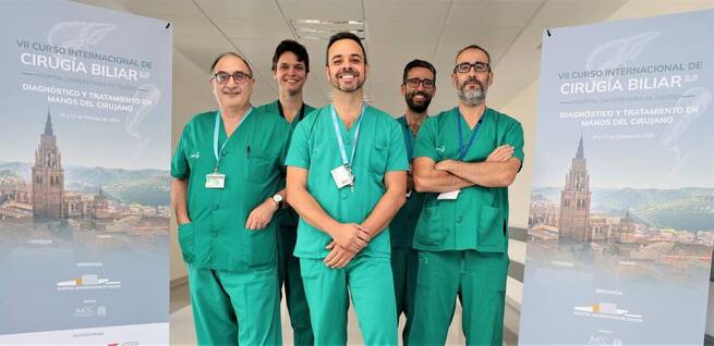 El Hospital de Toledo realiza 300 intervenciones pioneras para extraer cálculos biliares con técnica mínimamente invasiva