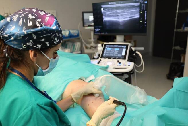 El Hospital de Toledo aplica por primera vez en España una técnica pionera contra el dolor y la espasticidad