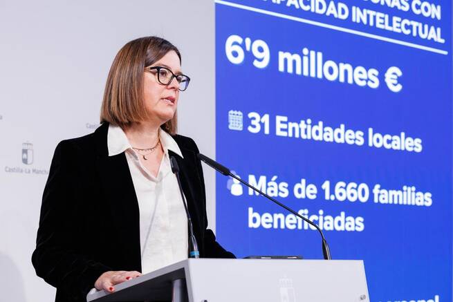 Destinados en Castilla-La Mancha 6,9 millones de euros a la atención de personas con discapacidad intelectual en recursos gestionados por las entidades locales