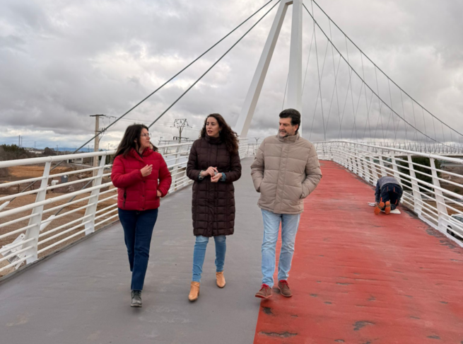 La Junta exige a la empresa constructora que repare las deficiencias de la pasarela entre Ciudad Real y Miguelturra