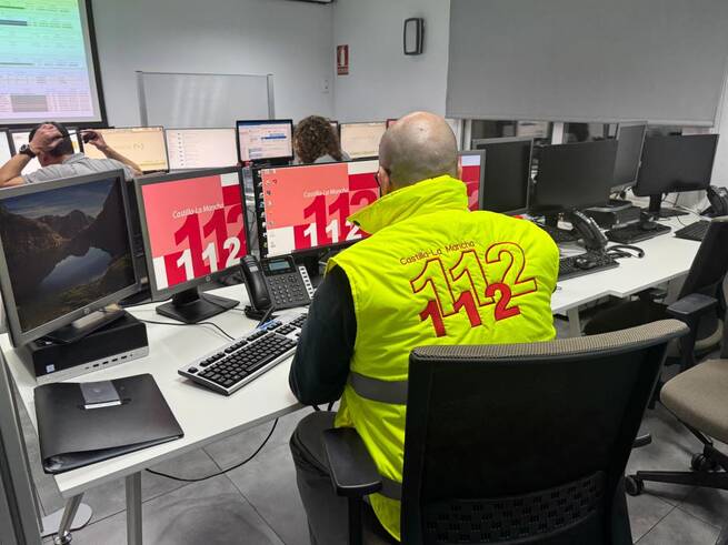 El 1-1-2 de Castilla-La Mancha atendió 3.425 llamadas durante Nochebuena y Nochevieja con un aumento del 18%