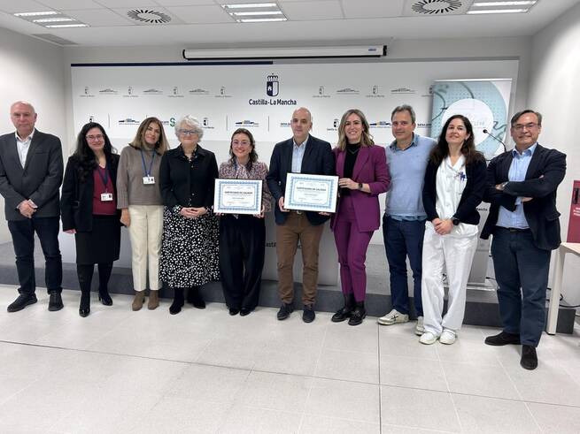 La Unidad de Artritis Psoriásica del Hospital de Toledo recibe la certificación Quantum por su excelencia asistencial