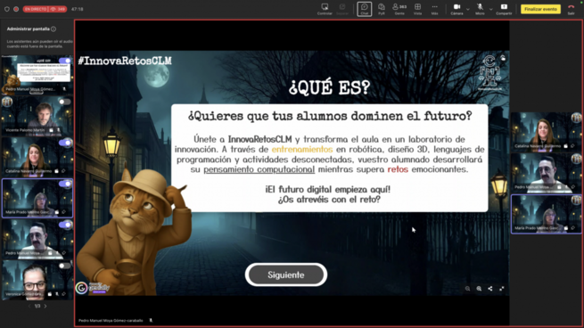 Más de 350 docentes descubren 'InnovaRetosCLM', el programa que convierte a estudiantes en detectives digitales
