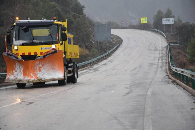 El temporal 'Kristin' cancela 89 rutas escolares en Castilla-La Mancha y causa daños en centros educativos