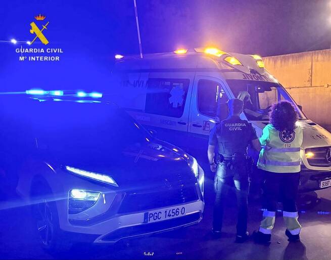 Dos personas atrapadas por el humo en un incendio de Illescas son rescatadas por la Guardia Civil