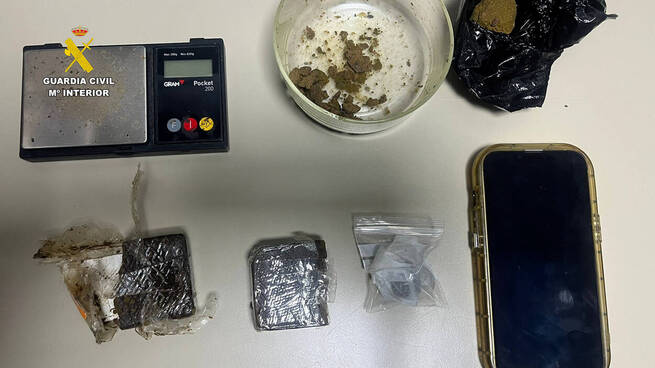 Detenido en Yuncos por tráfico de drogas con más de 100 gramos de hachís listos para su distribución