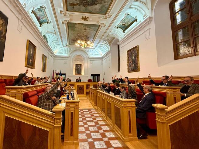 Toledo aprueba exigir la liberalización de la AP-41 mientras rechaza medidas contra la violencia de género