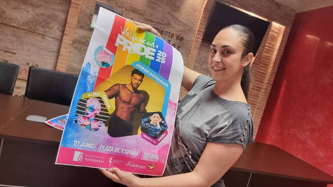 Jorge González protagoniza el cartel del Pride 2025 de Valdepeñas con un espectáculo musical