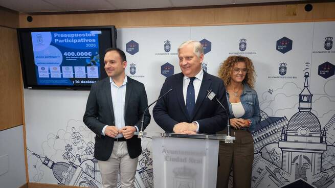 Ciudad Real destina 400.000 euros a proyectos elegidos directamente por los vecinos