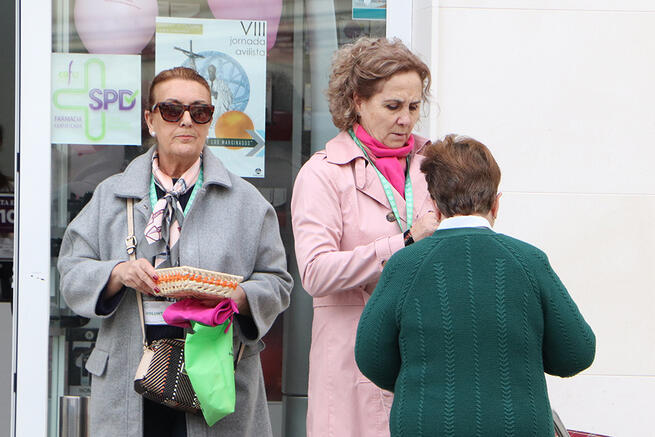 La Asociación Española Contra el Cáncer volvió a la calle para concienciar ante el cáncer de mama en Almodóvar del Campo