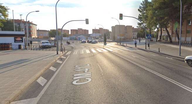 Atropellado un joven de 14 años por un turismo cuando circulaba con su bicicleta en Ciudad Real