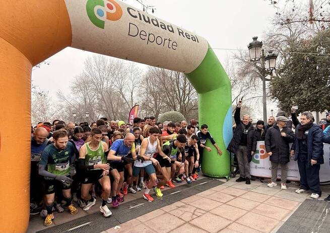 Abderrahmane Aferdi y Queralt Criado se proclaman vencedores de la LII Carrera del Pavo en Ciudad Real