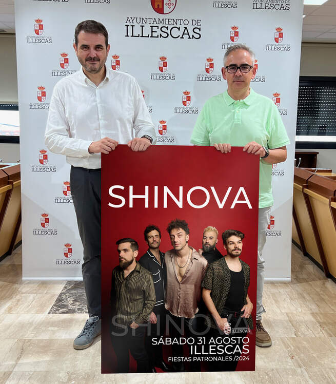 El Ayuntamiento de Illescas anuncia el concierto de Shinova para sus Fiestas Patronales