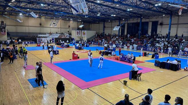 Más de 1.200 deportistas compiten en Ciudad Real el IX Open Internacional "Don Quijote" de Taekwondo
