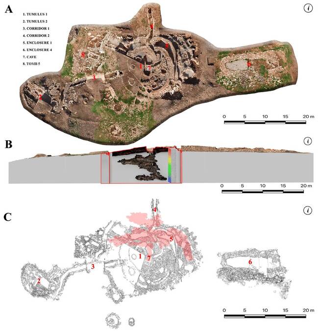 Hallan un ídolo oculado de hueso de cabra en Castillejo del Bonete, clave en rituales funerarios de la Edad del Bronce