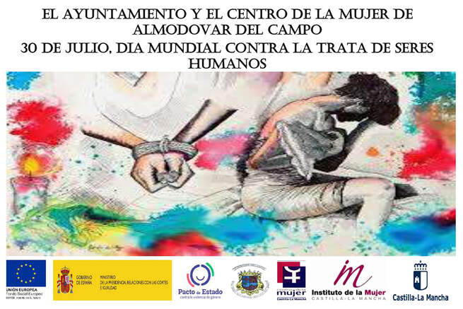 Centro de la Mujer y Ayuntamiento de Almodóvar, contra la trata de seres humanos en este Día Internacional del 30 de julio