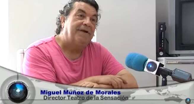Un día con Miguel Muñoz de Morales. Director del Teatro de la Sensación
