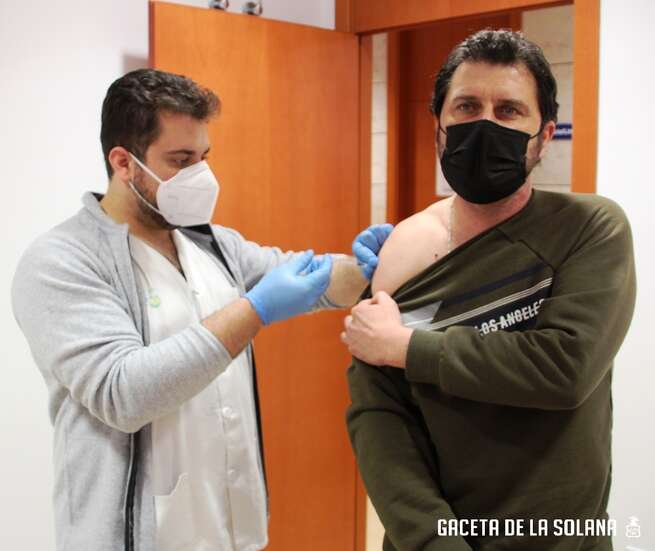 La vacunación en La Solana continúa a buen ritmo