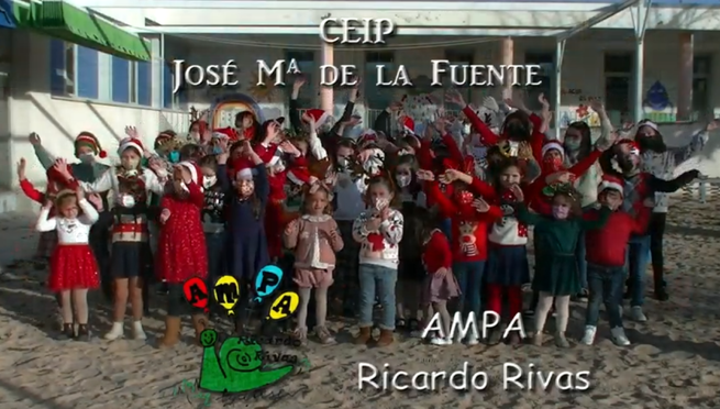Villancico del AMPA CEIP "José María de la Fuente" de Pozuelo de Calatrava (Ciudad Real)