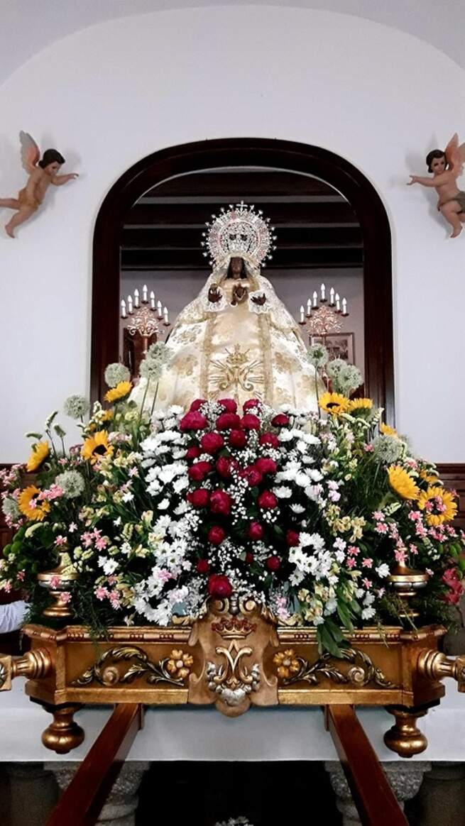 Emoción y devoción en Villarrubia de los Ojos por el reencuentro con la Virgen de la Sierra tres años después