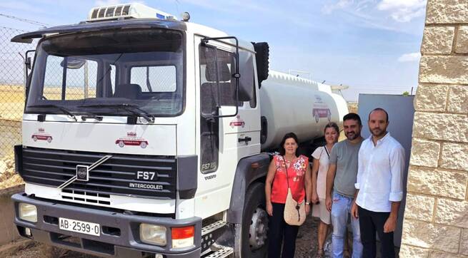 La Diputación de Albacete ha suministrado casi 4 millones de litros de agua potable a diez localidades en 2025