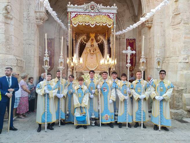 La procesión de la Octava clausura los cultos de la Feria y Fiestas de Ciudad Real 2025