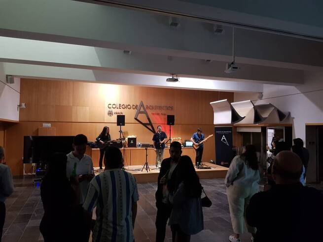 The Leftovers lleva el pop-rock al Colegio de Arquitectos de Ciudad Real en el mes de la Arquitectura