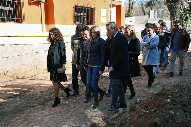 La alcaldesa de Toledo asegura que la renovación integral del Parque de la Integración pondrá en valor la labor de los colectivos que incluye
