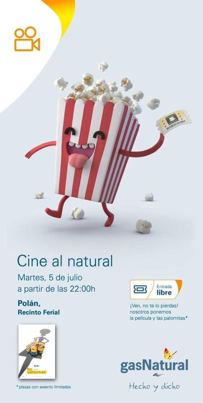 Imagen: Gas Natural Castilla-La Mancha organiza una sesión gratuita de cine para toda la familia en Polán