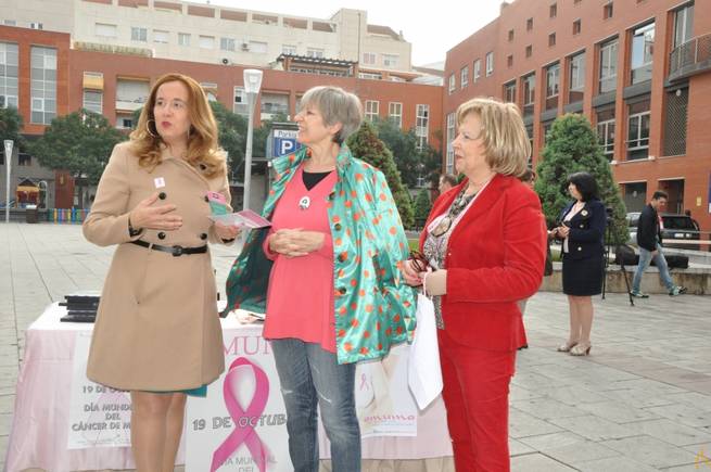 La Diputación de Ciudad Real participa en la cuestación de la Asociación Contra el Cáncer de Mama