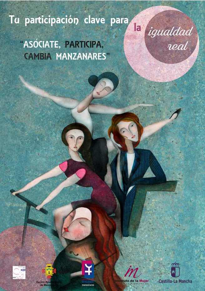 Manzanares involucra a las mujeres en la vida asociativa con la campaña ‘Tu participación, clave para la igualdad’