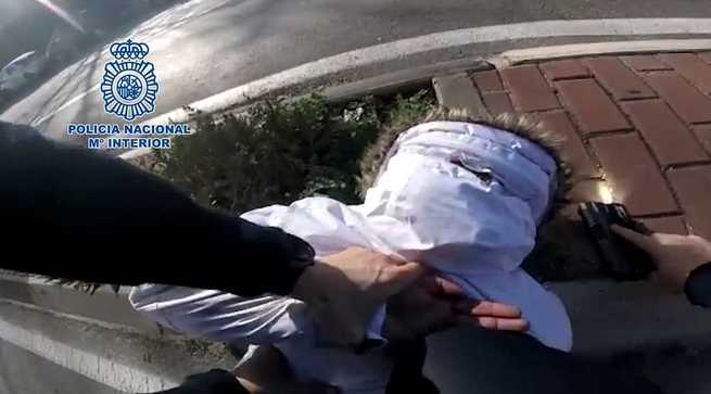 La Policía Nacional detiene a un varón que robó una furgoneta de reparto tras 45 minutos de persecución por las calles de Madrid