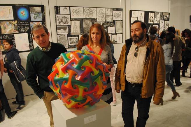 Imagen: El bachillerato de Artes del IES Bernardo Balbuena celebra su 10º aniversario con una exposición