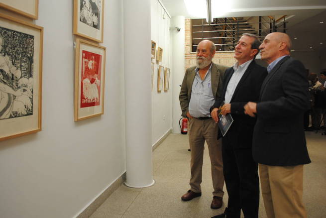 El arte figurativo y lo abstracto, en la exposición de Olaciregui y Castellanos en el Museo Municipal