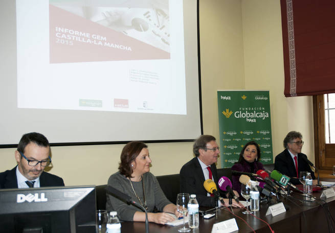 UCLM, Globalcaja HXXII y JCCM presentan el Informe GEM Castilla-La Mancha