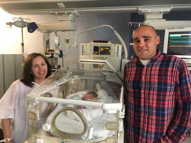 El primer bebé de 2020 en Castilla-La Mancha se llama Gonzalo y ha nacido en el Hospital General Mancha Centro