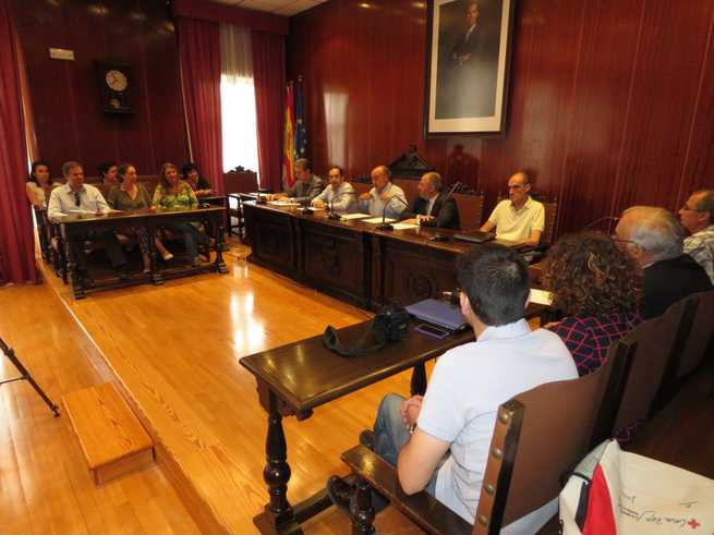 Imagen: Trámite plenario para cerrar la legislatura en Manzanares