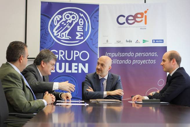 Imagen: La Fundación CEEI Albacete y el Grupo EULEN unen fuerzas para la integración de los jóvenes en el mercado laboral