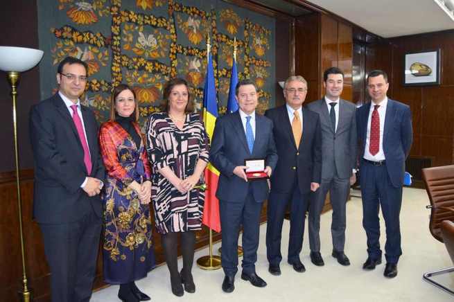 El Gobierno de Rumanía agradece al Ejecutivo de Castilla-La Mancha el extraordinario trato dispensado a la colonia rumana en la región