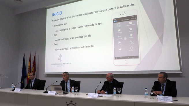 El Colegio de Abogados de Ciudad Real presenta la App COMUNICACR