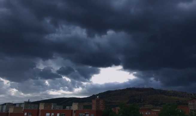 Precioso timelapse del cielo de Puertollano