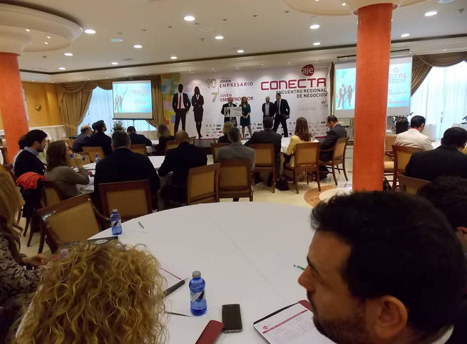 Cerca de cien empresas se han dado cita en el VI Encuentro de Negocios Conecta organizado por AJE Ciudad Real