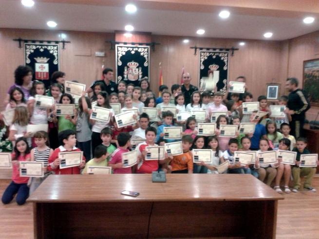 Imagen: Más de un centenar de niños de la ESO de Villarrubia de los Ojos participan en las 14ª Jornadas de Seguridad Vial