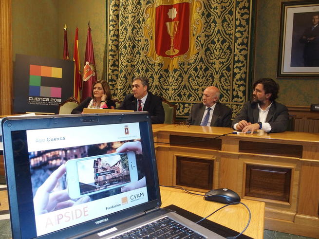 Imagen:  Mariscal presenta una app turística accesible que ‘posicionará Cuenca como destino inteligente’